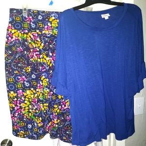 Nwots 2xl Cassie skirt and xl Dalh